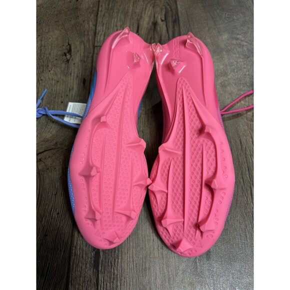 Adidas Adizero Football Electric Snack Attack IE4406 Pink Blue Men’s Size 10 - Picture 6 of 8